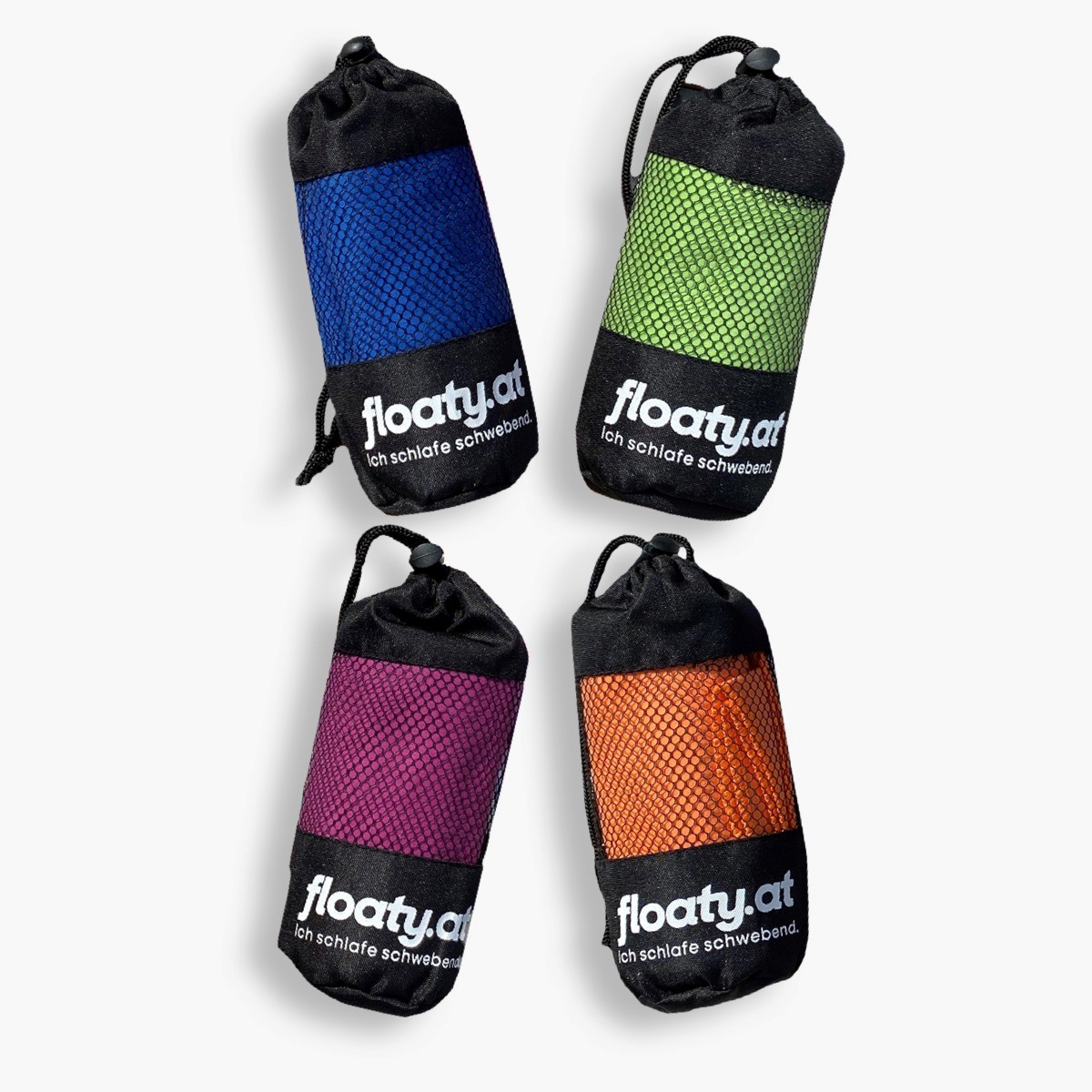 Floaty Activity-Handtuch inkl. inkl. Netzbeutel - Apfel